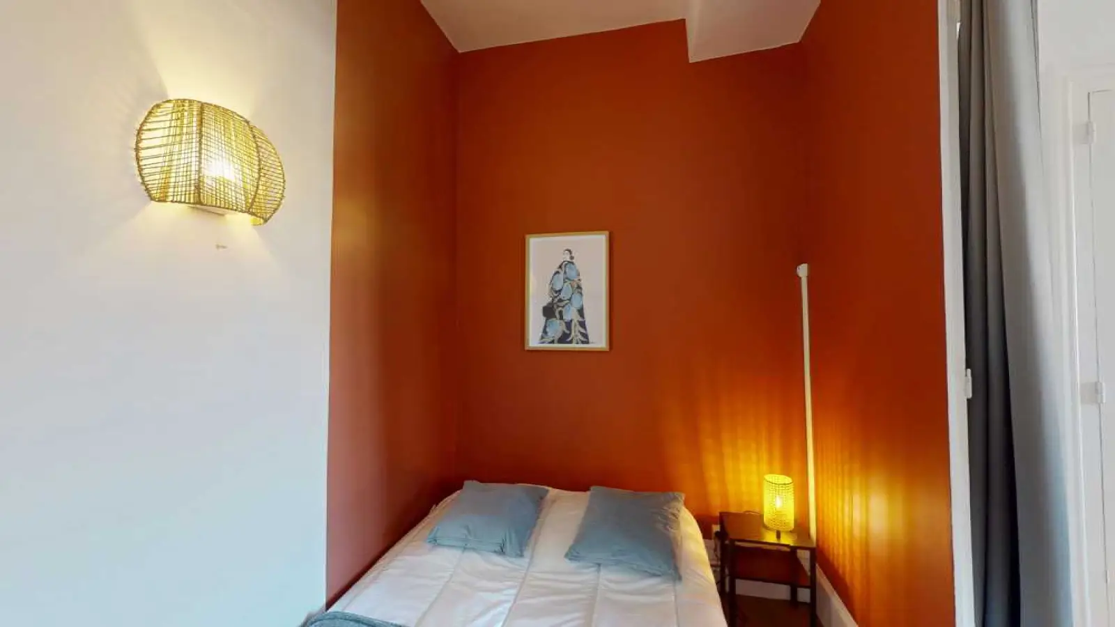 Chambre Traboule 7 quai Romain Rolland à Lyon