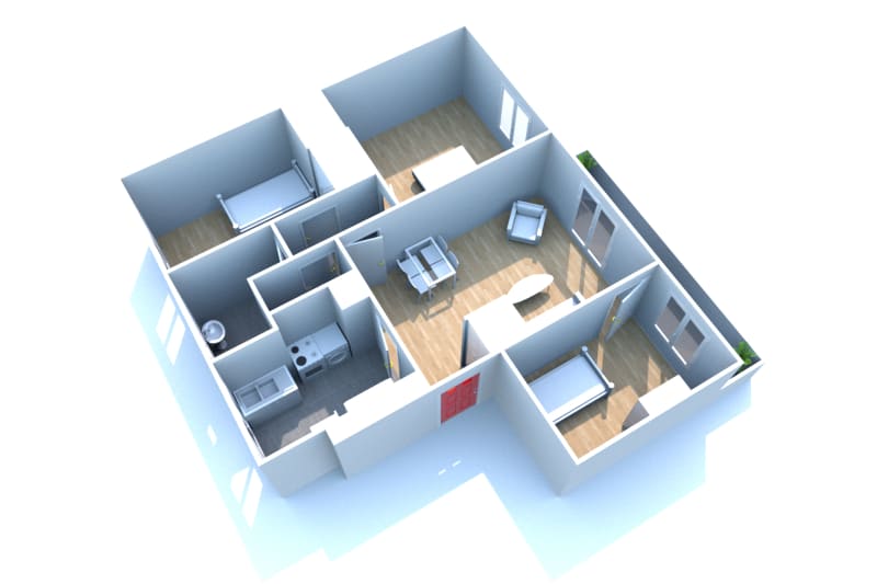 Flat Rue Victor Hugo in Grand-Couronne