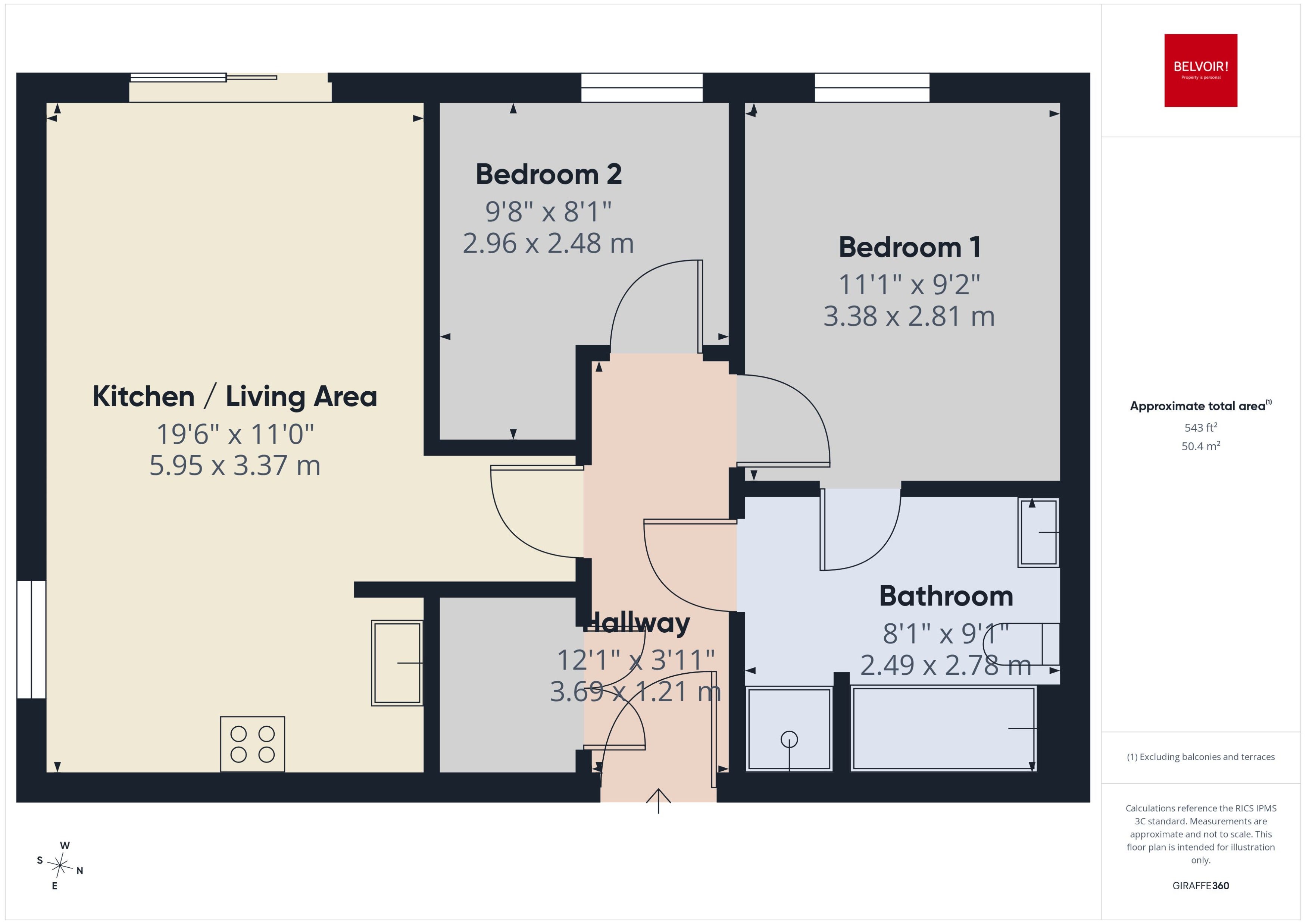 Flat Dutton Court in Warrington