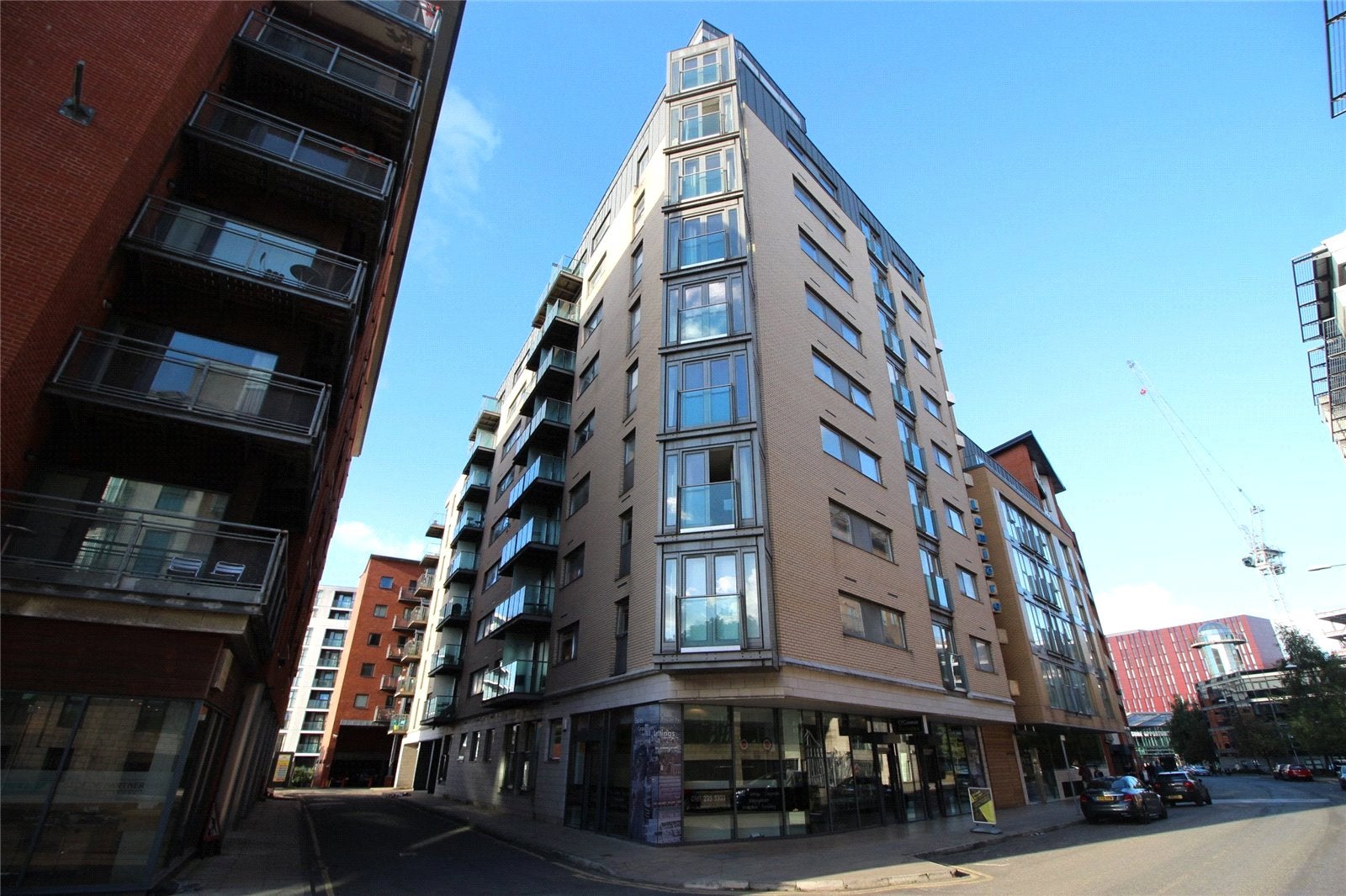 Flat City Road East in Manchester