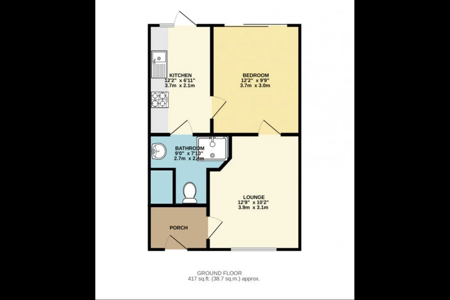 Flat Runley Road in Luton