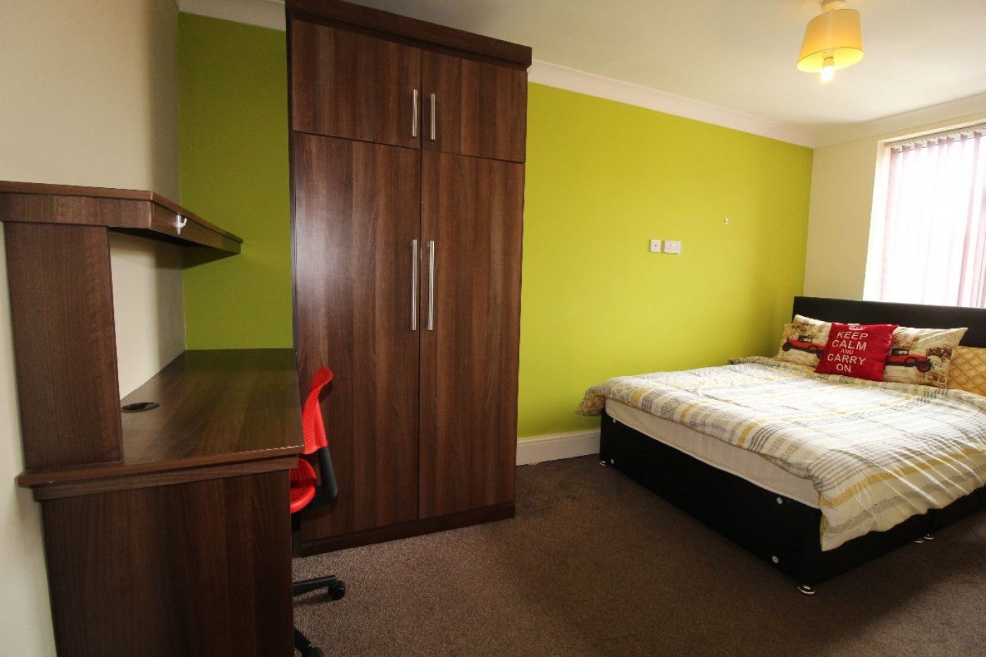 Flat Plungington Road in Preston