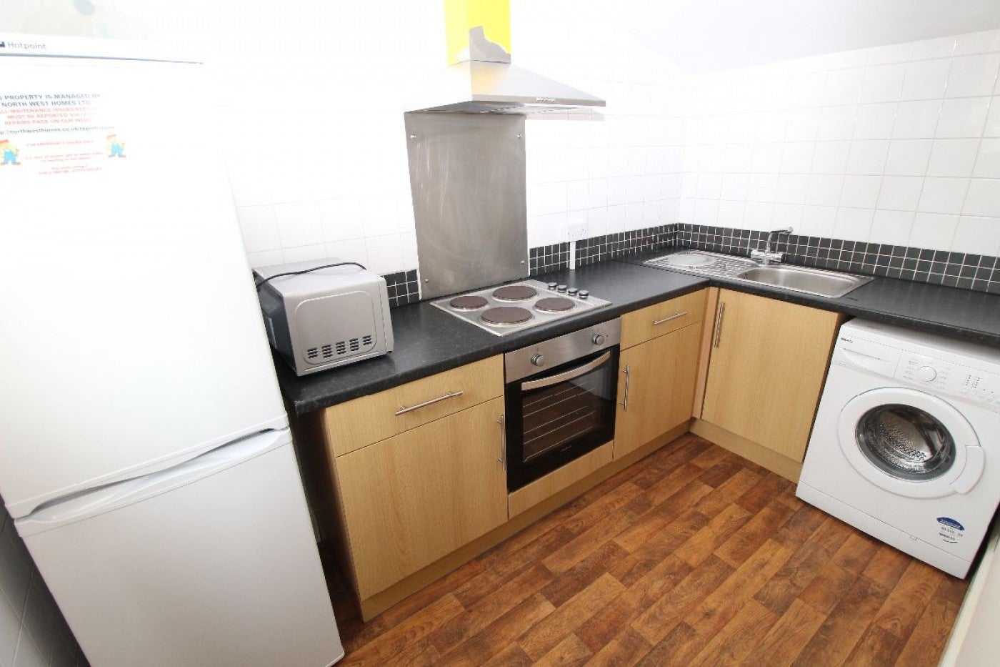 Flat Plungington Road in Preston