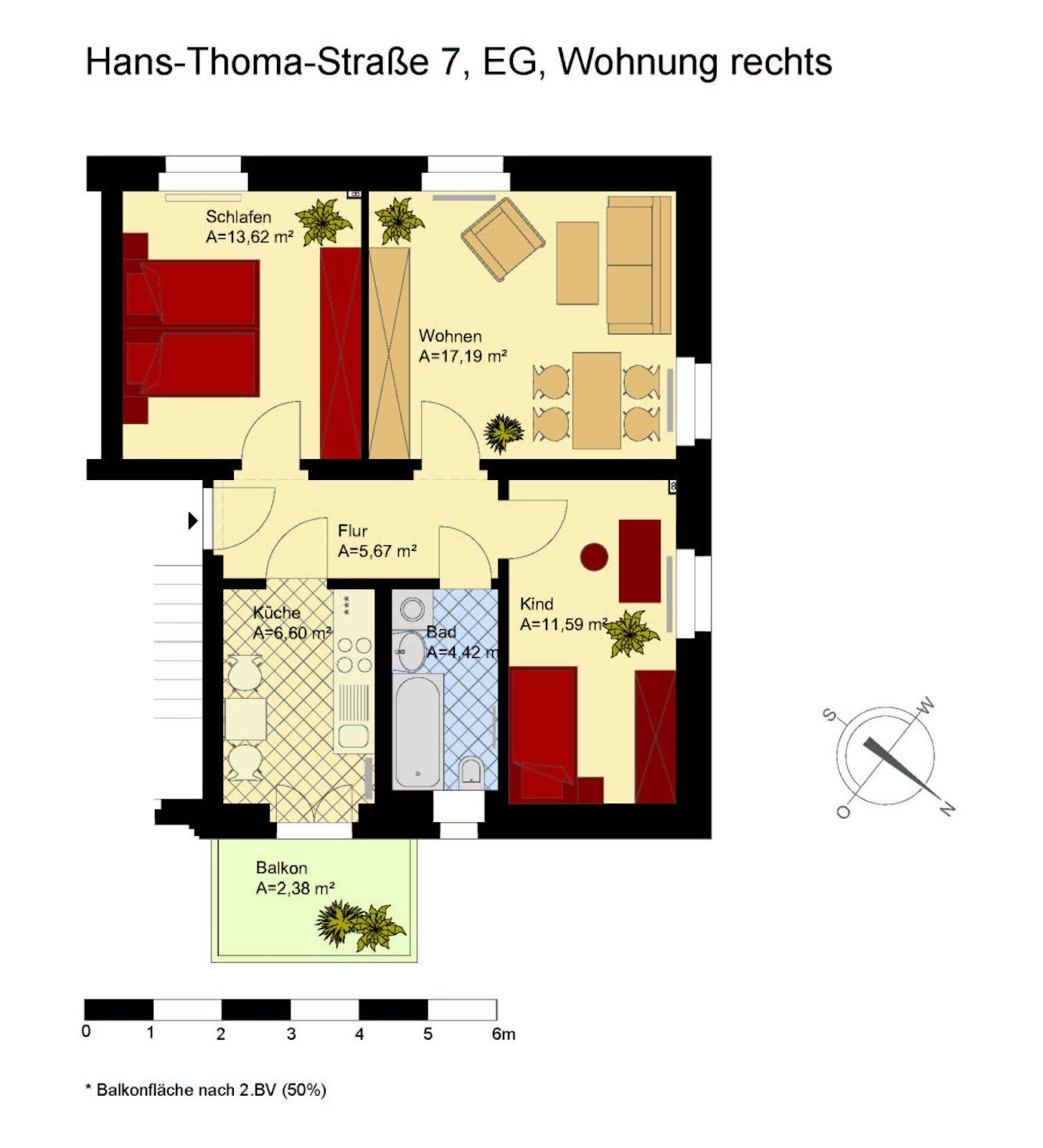 Wohnung Hans-Thoma-Straße in Dresden
