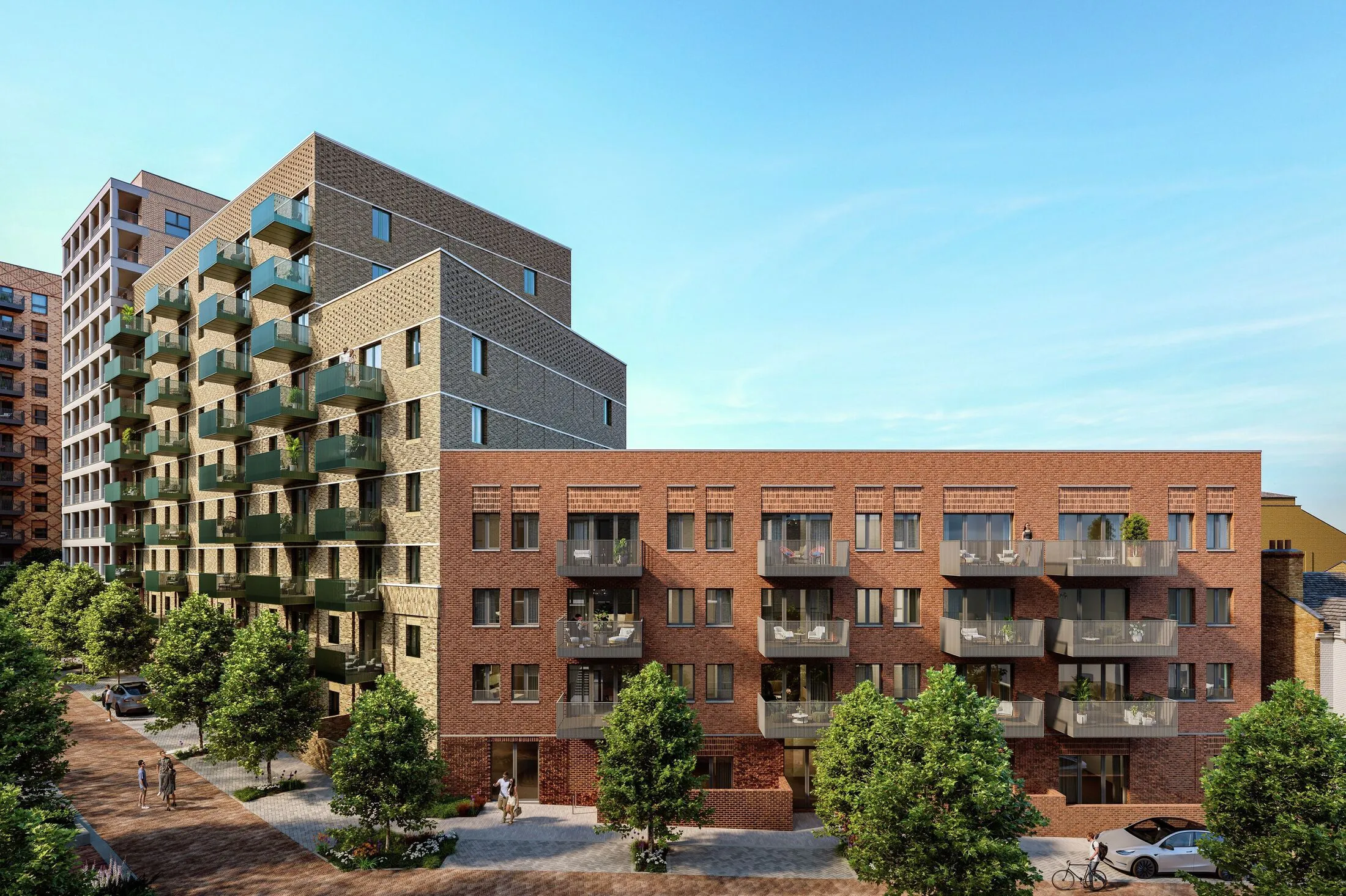 Flat Monarch Square in Greater London