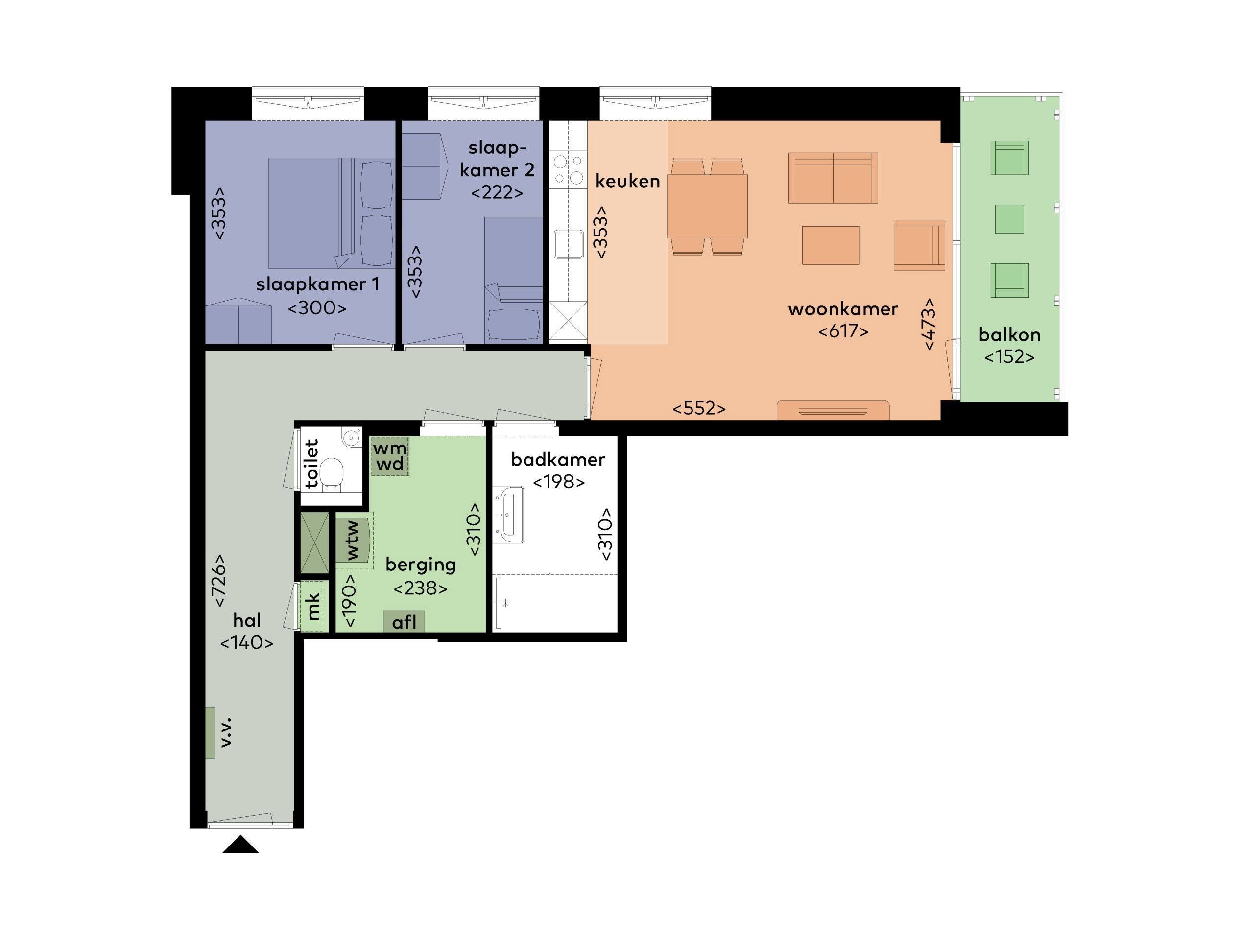 Appartement Aaltje Noordewierstraat 195 b in Den Haag