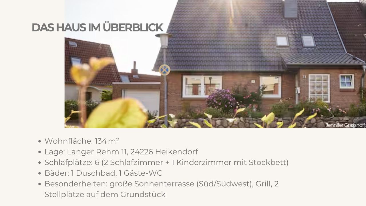 Haus Langer Rehm in Heikendorf