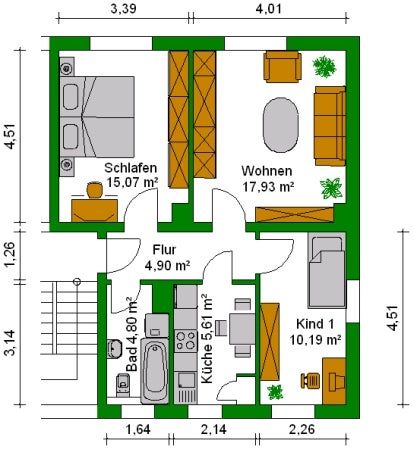 Wohnung Leipziger Straße in Predel