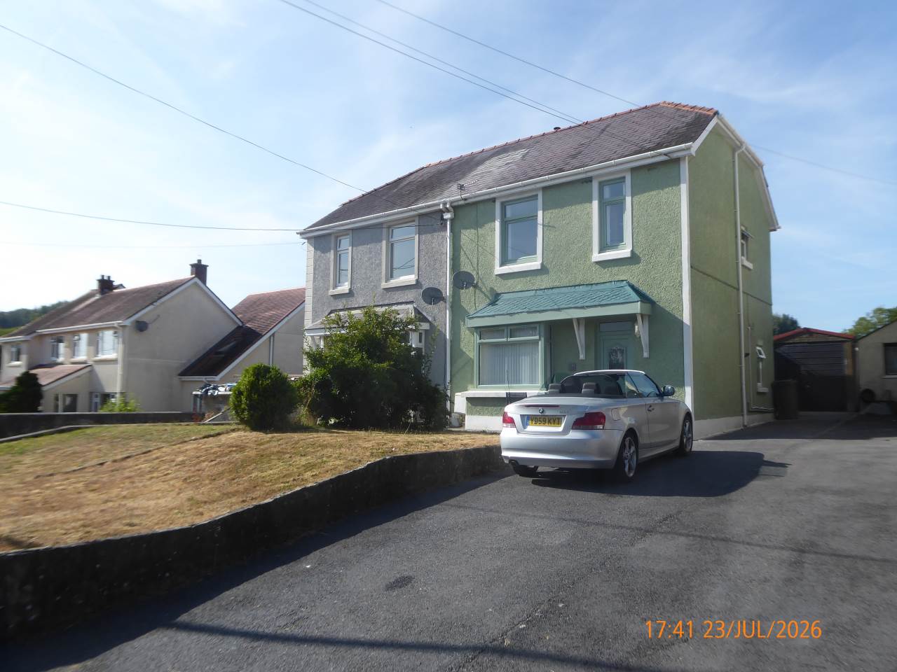 House Abergwili Road in Abergwili