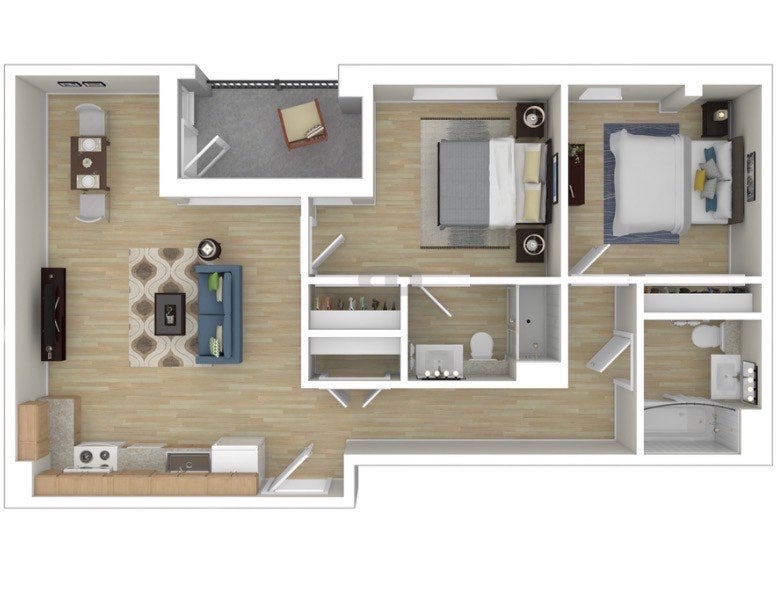 Room Dingwall Road in Greater London