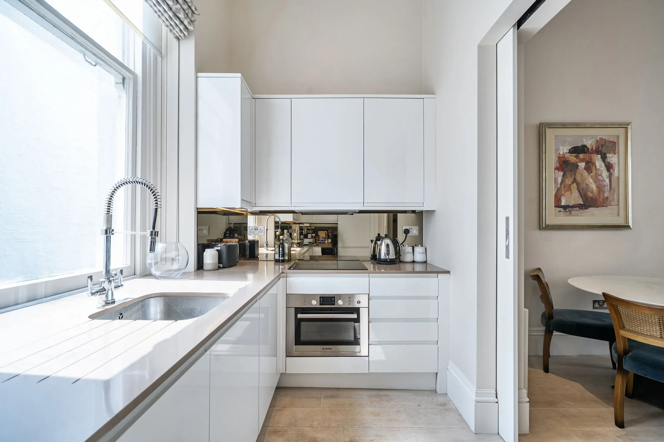 Flat Finborough Road in Greater London