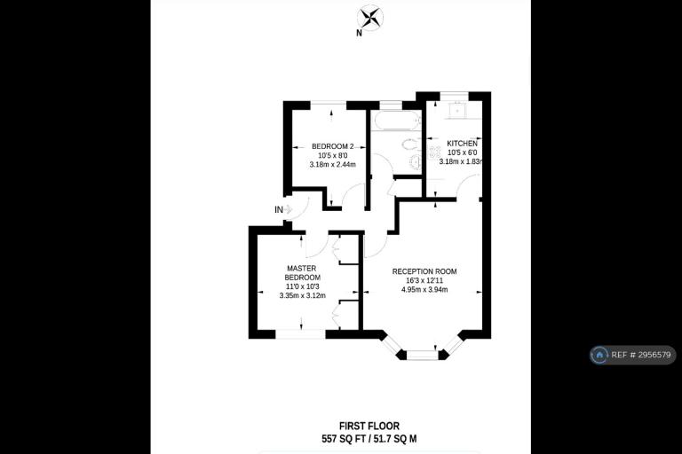 Flat Sir Cyril Black Way in Greater London