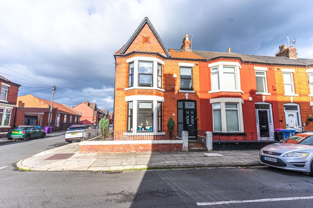 House Russell Road in Liverpool