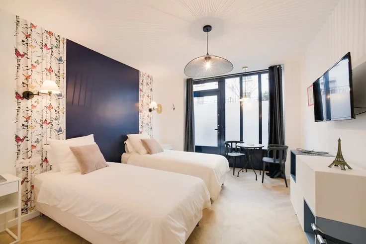 Flat Rue Lacretelle in Paris