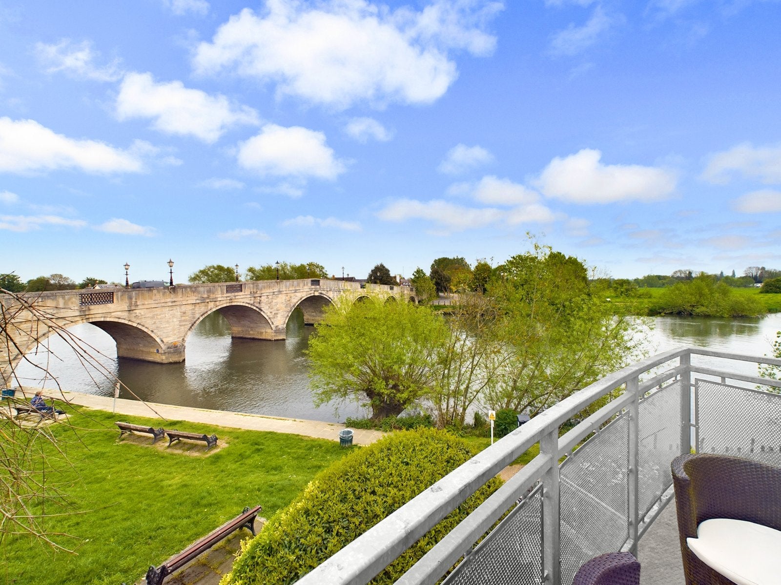 Flat Bridge Wharf in Borough of Runnymede