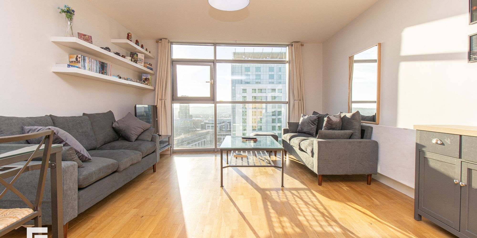 Flat Bute Terrace in Cardiff