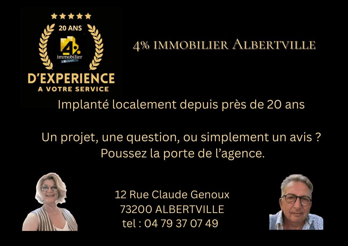 Flat D 990 in Gilly-sur-Isère