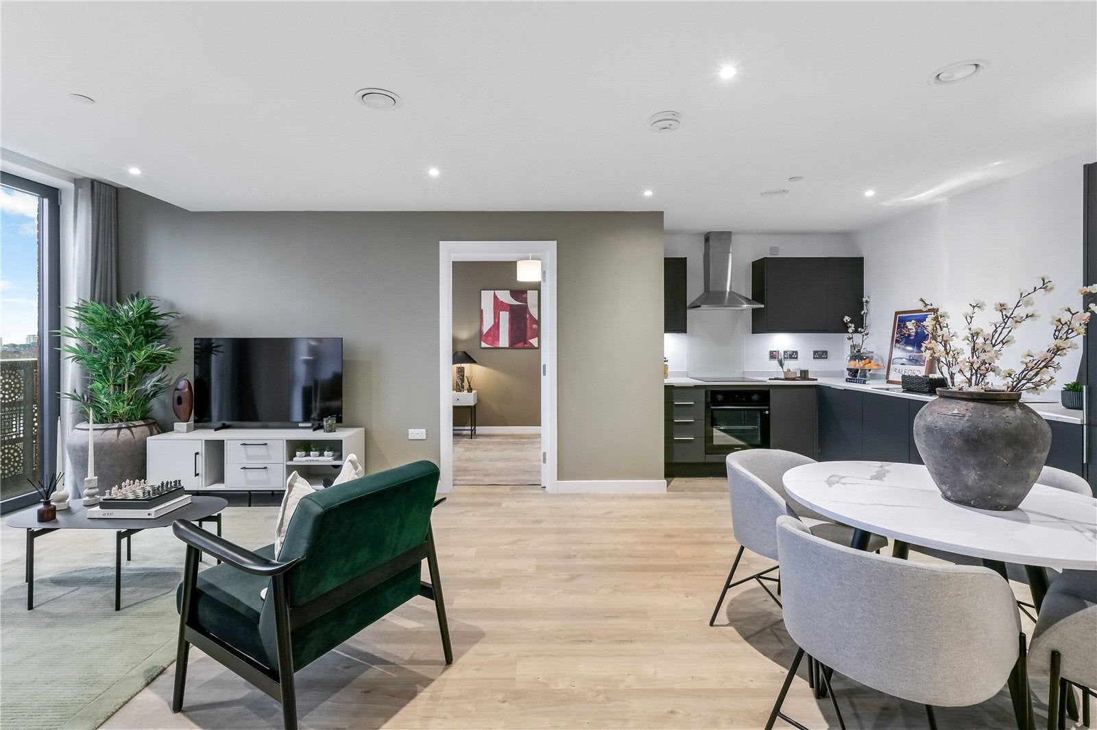 Flat Crescent in Salford