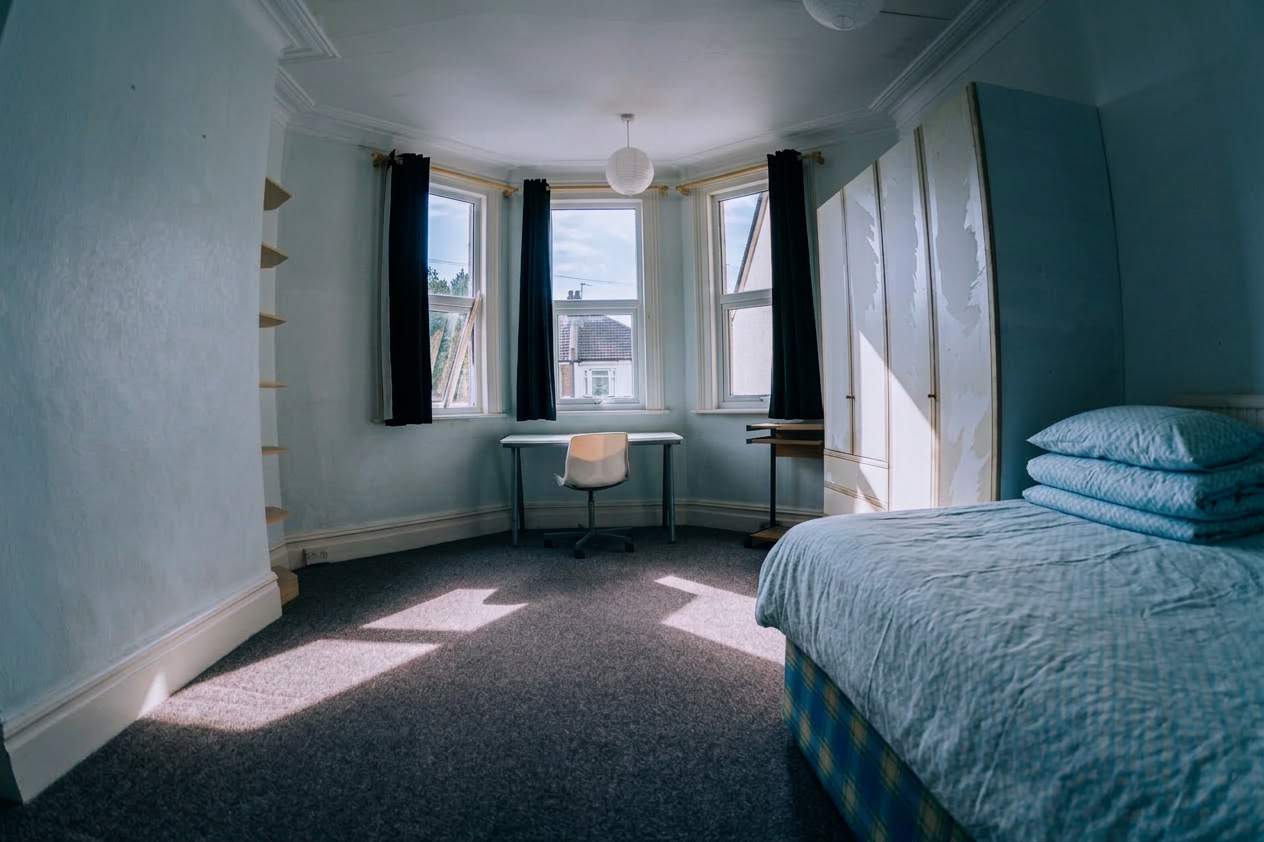 Flat Fishponds Road in Bristol