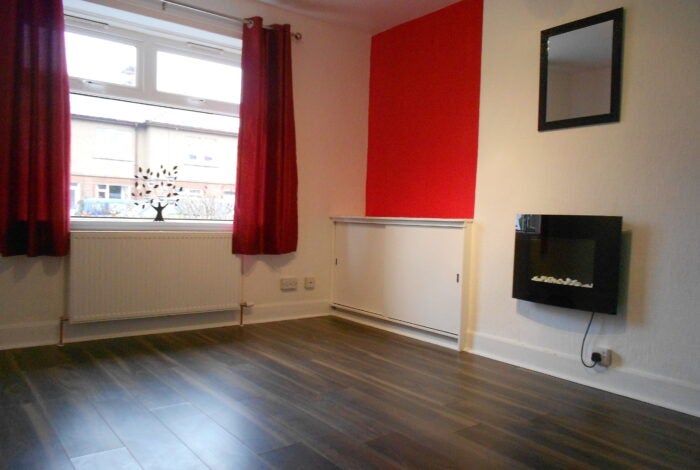 Flat Beckton Road in Lockerbie
