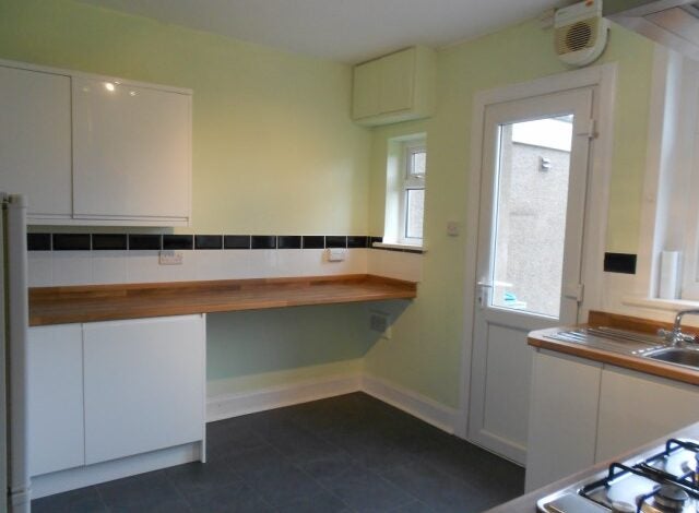 Flat Beckton Road in Lockerbie