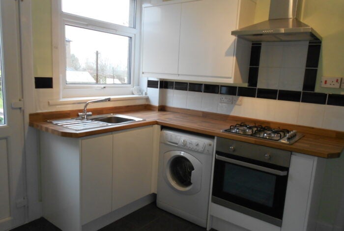 Flat Beckton Road in Lockerbie