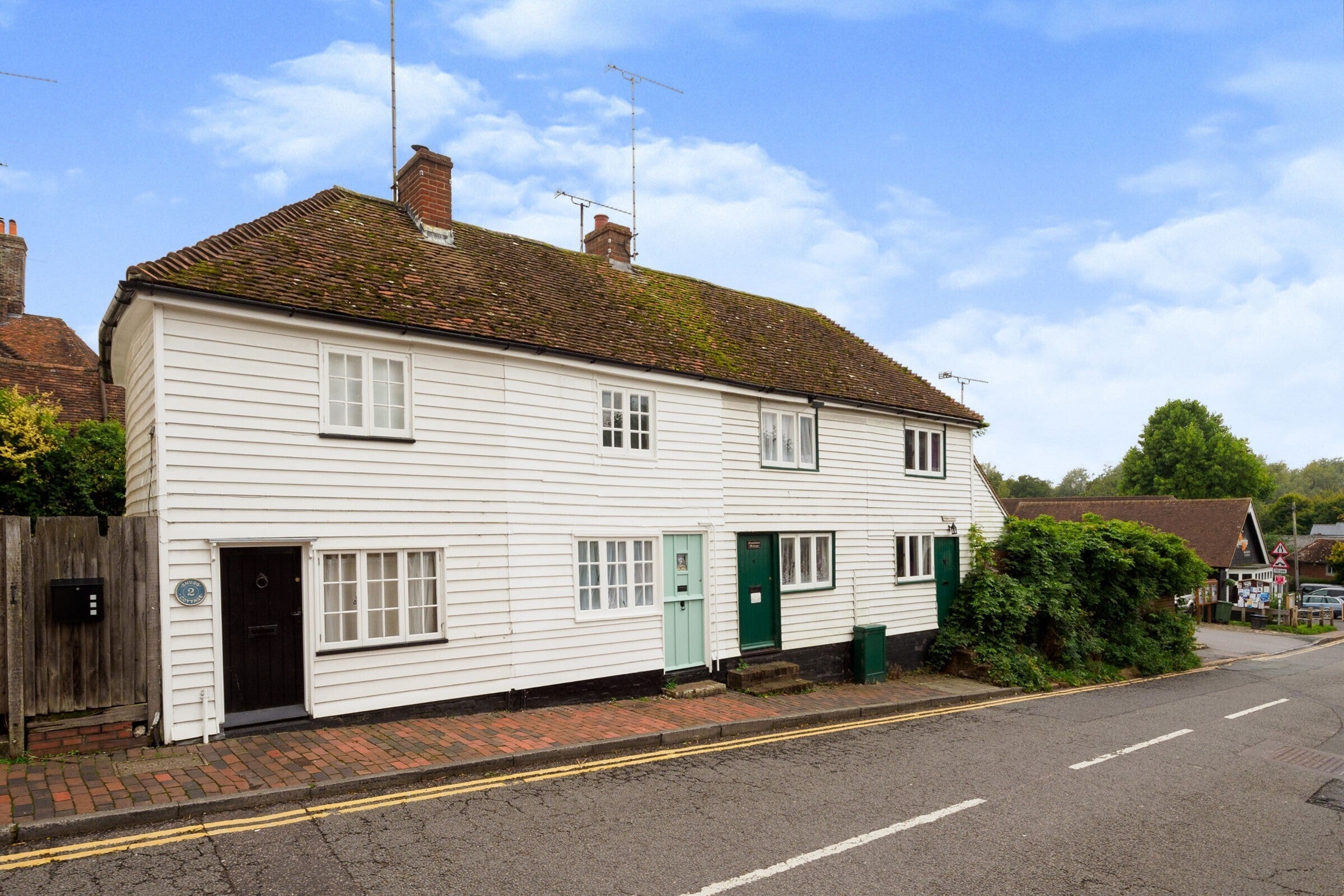 House Station Road in Rother