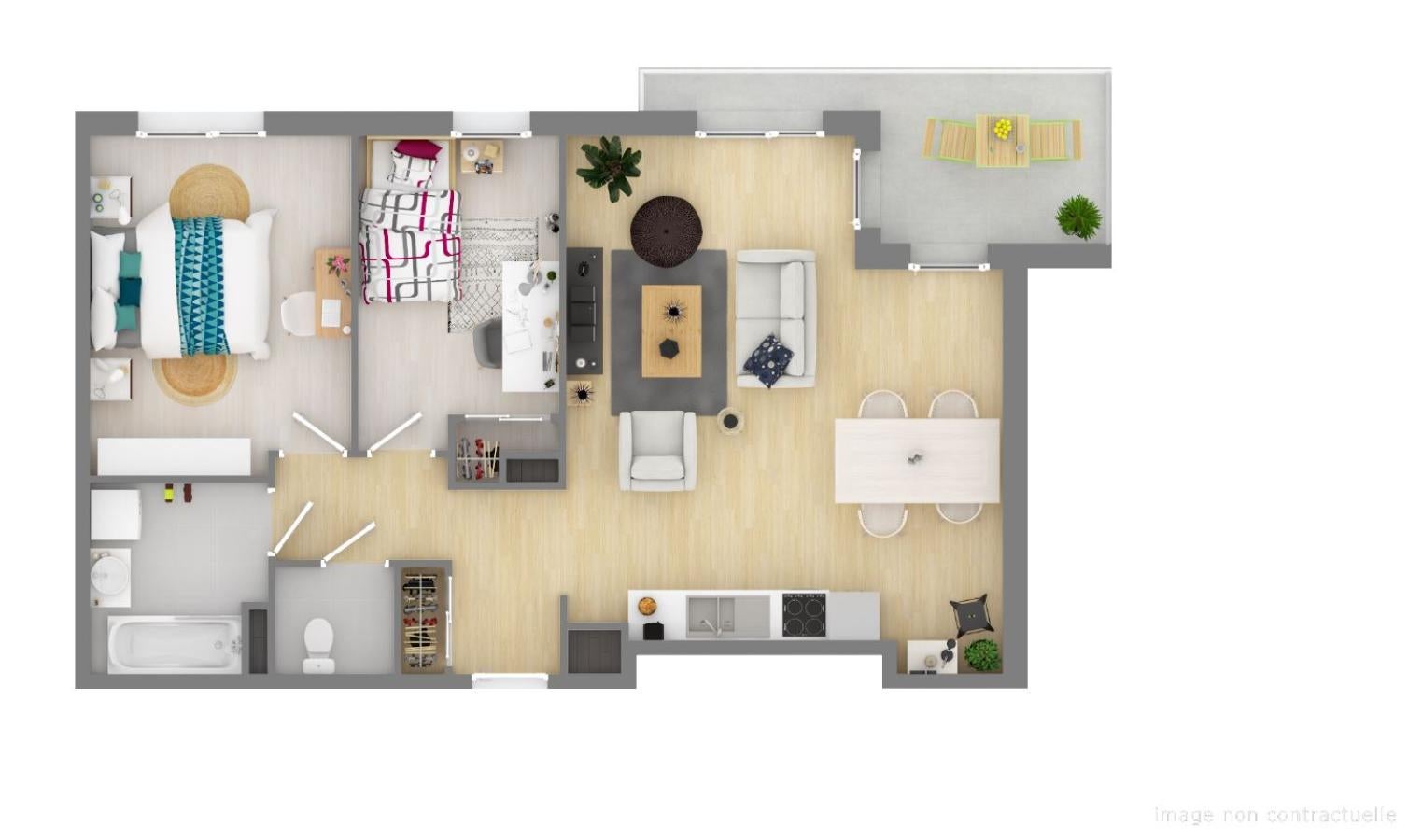 Appartement Clos Rue d'Oberlin à Nancy