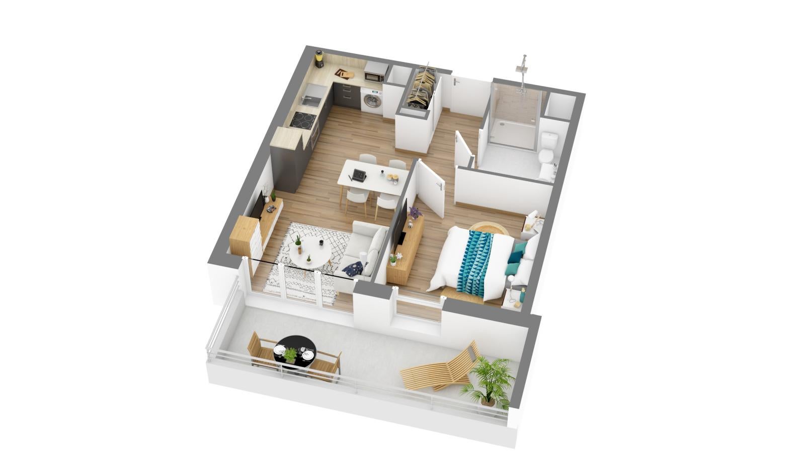 Appartement Rue du Roi Albert à Metz