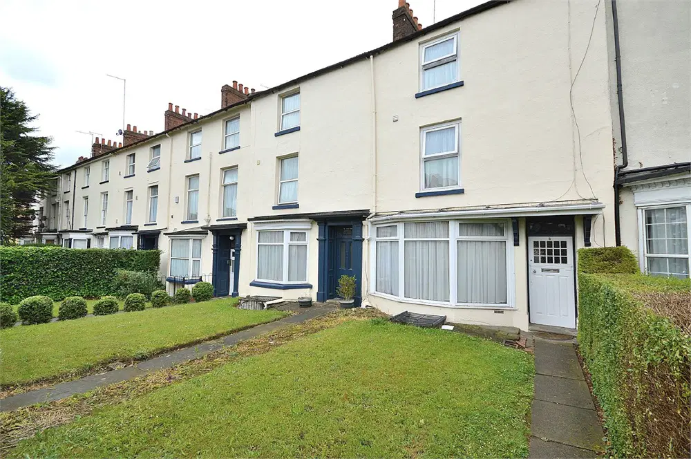 Flat Barrack Road in Northampton