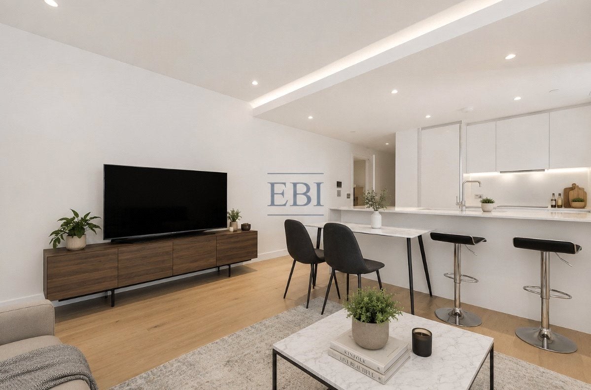 Flat Burdett Road in Greater London