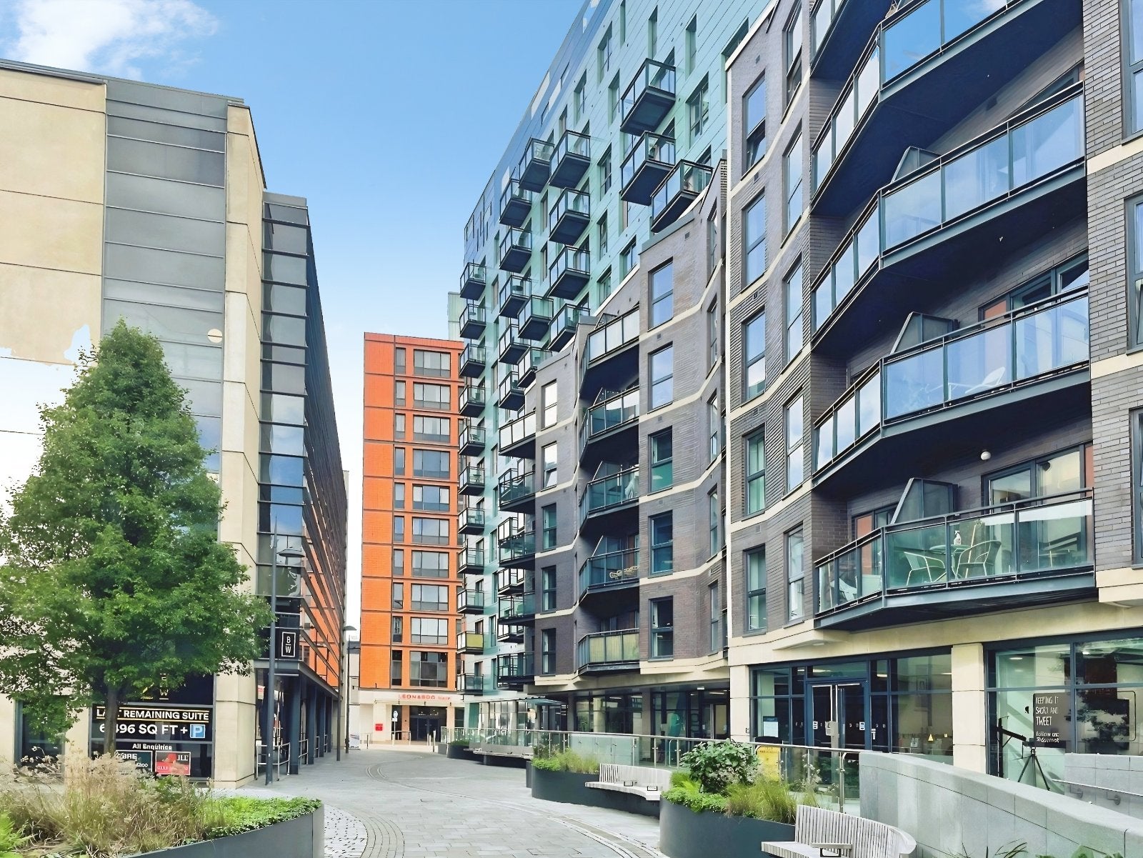 Flat Brewery Wharf in Leeds