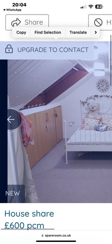 Room Roman Road in Greater London