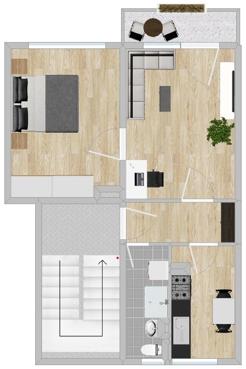 Wohnung Poppitzer Straße in Riesa