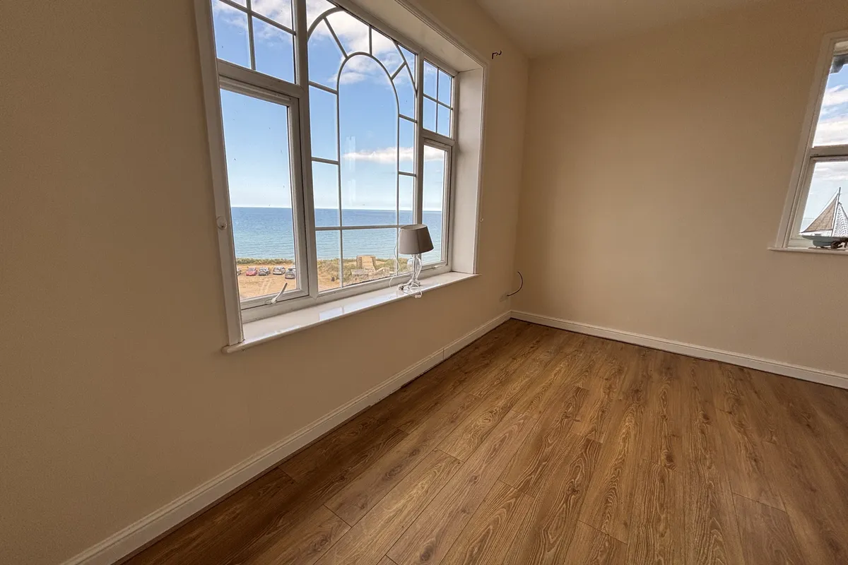 Flat Cromer Road in North Norfolk