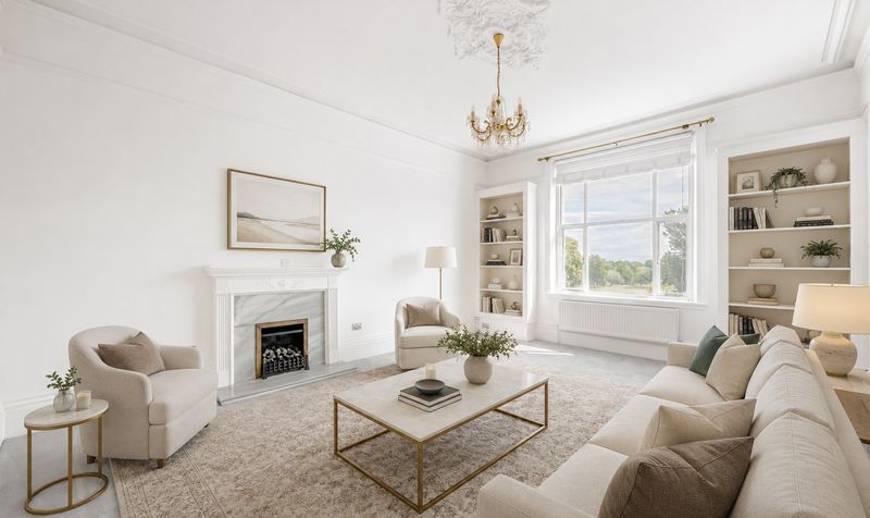 Flat Leeds Road in Harrogate
