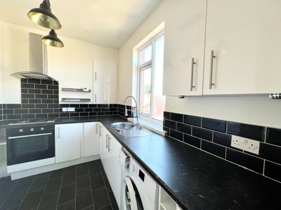 Flat Wallsend Road in North Tyneside
