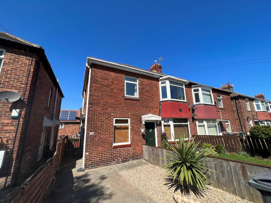 Flat Wallsend Road in North Tyneside