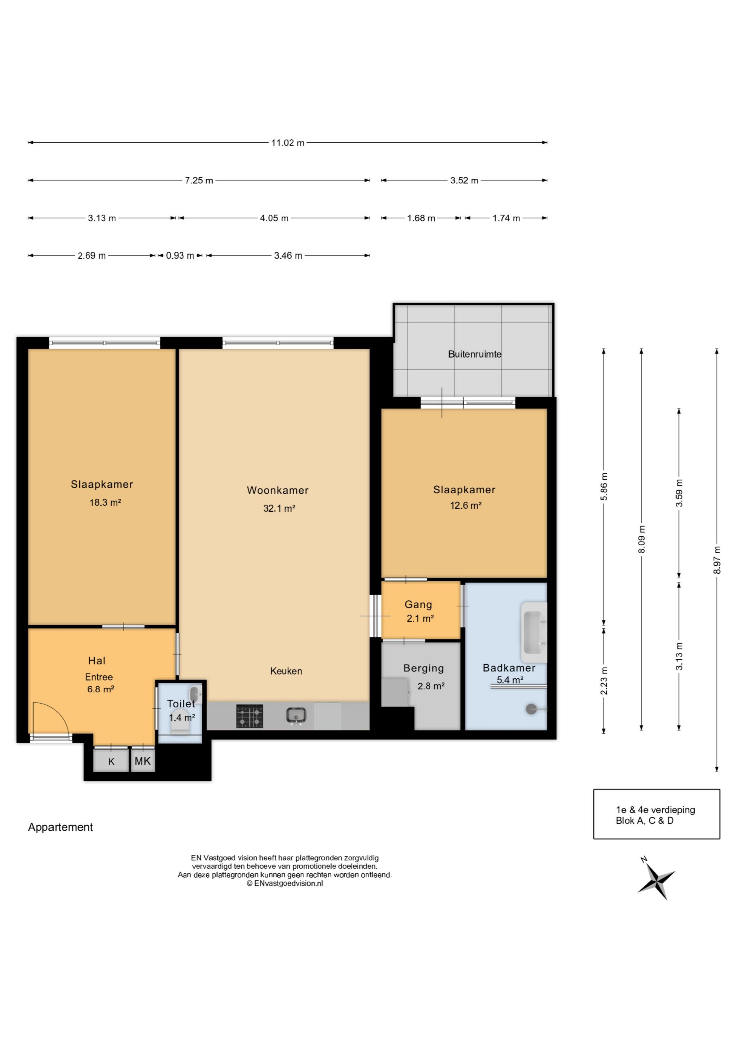 Appartement Bert Haanstrakade 568 in Amsterdam