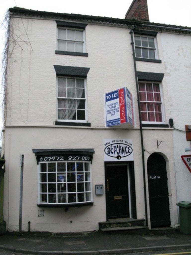 Flat Church Street in Stone