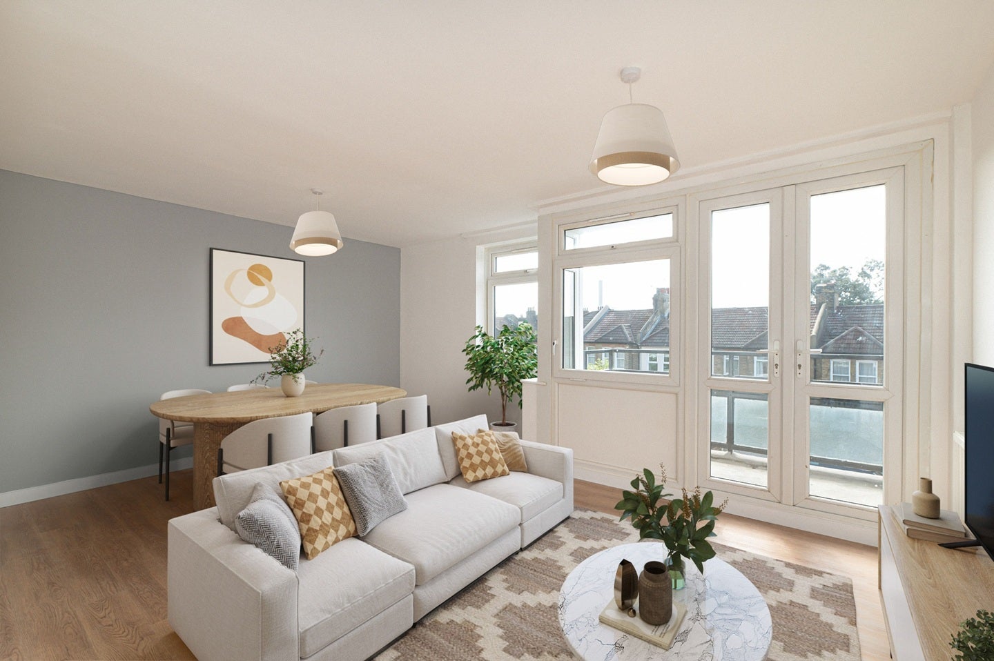 Flat Smallwood Road in Greater London