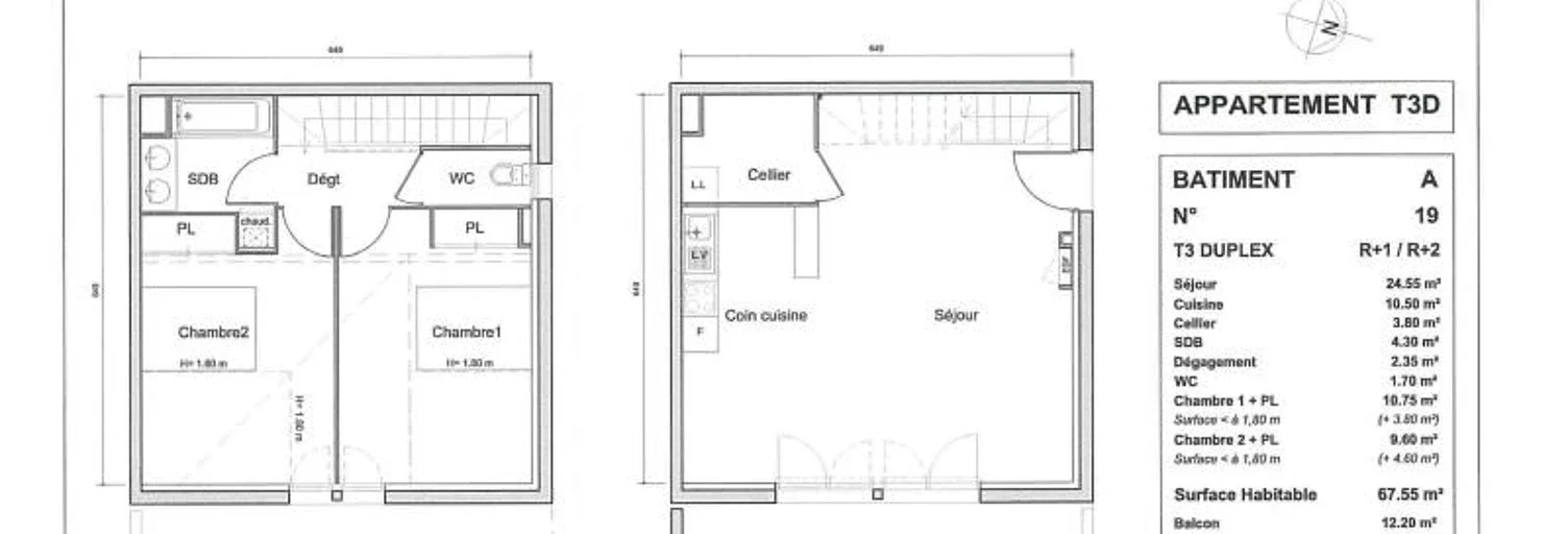 Appartement Impasse du Centaure à Pins-Justaret