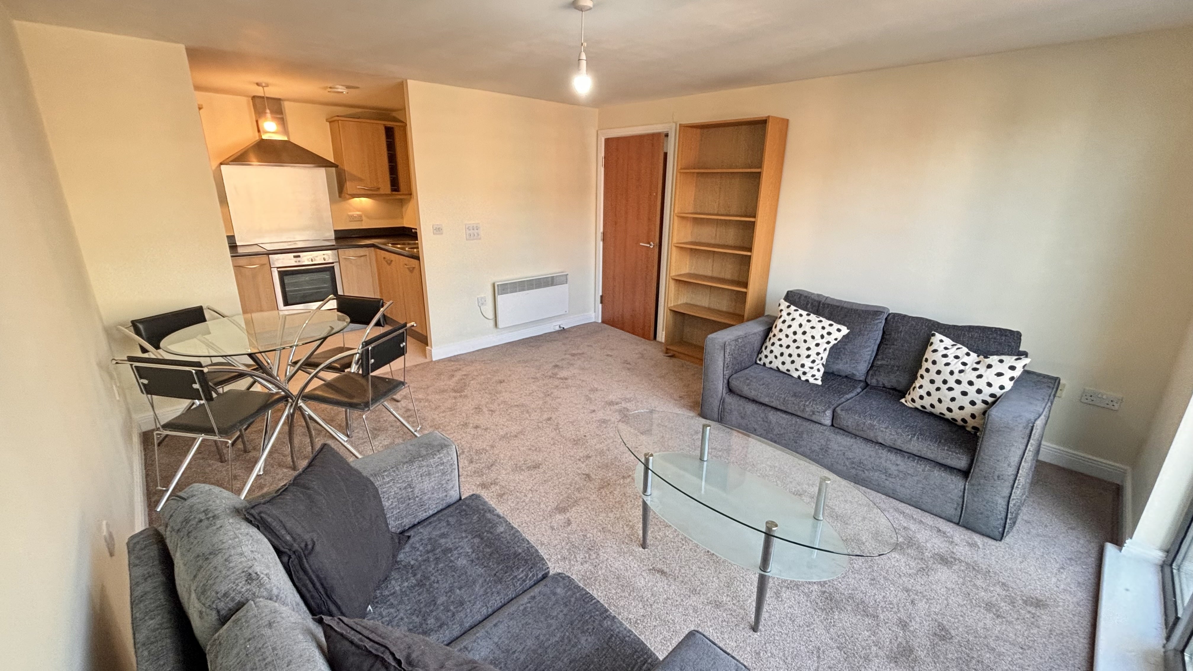 Flat Worsdell Drive in Gateshead