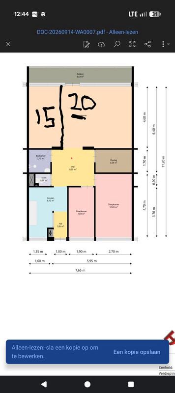 Appartement Debijeweg 4