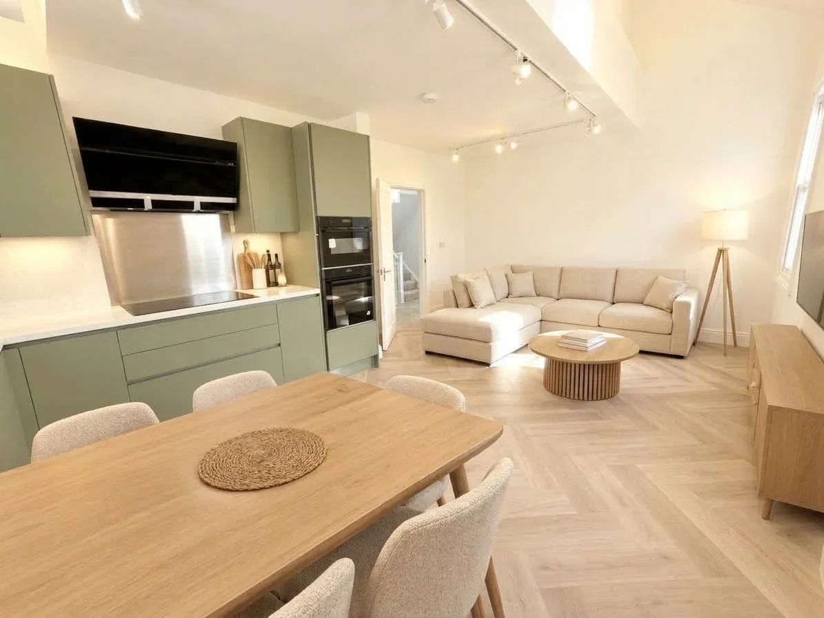 Flat Cathnor Road in Greater London