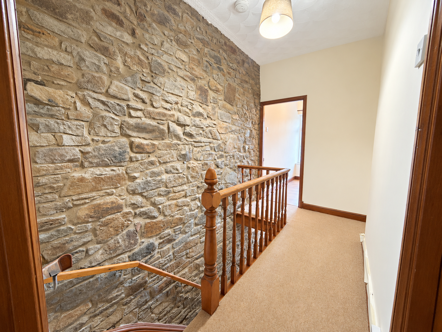 House High Street Pedestrian Path in Porth Community