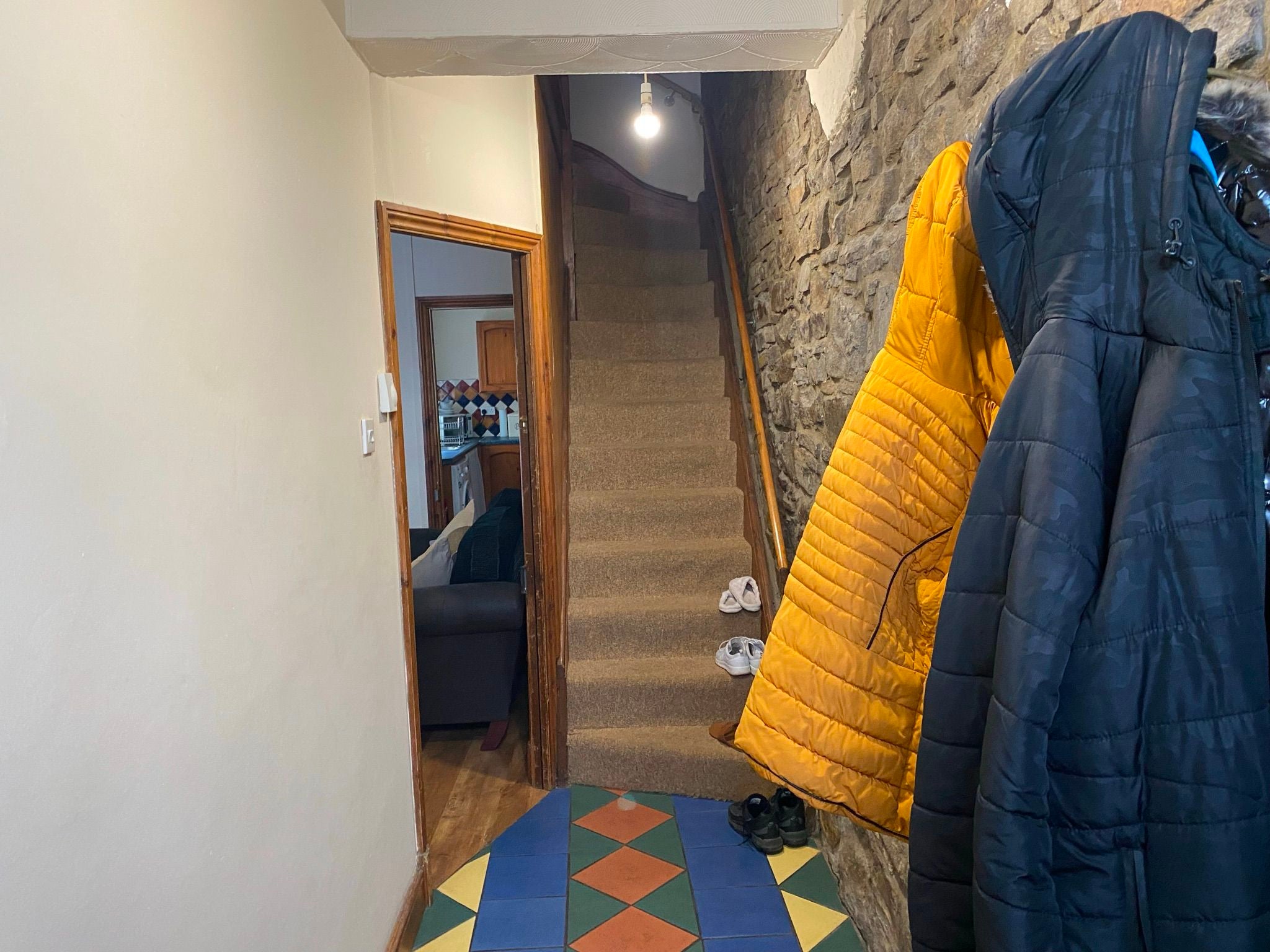 House High Street Pedestrian Path in Porth Community