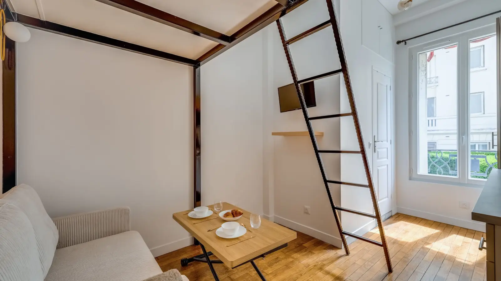 Chambre Square d'Urfé à Paris