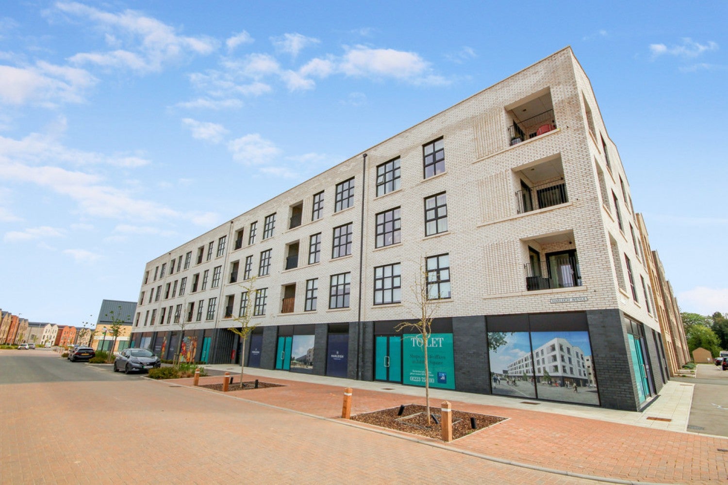 Flat Jubilee Square in Cambridge