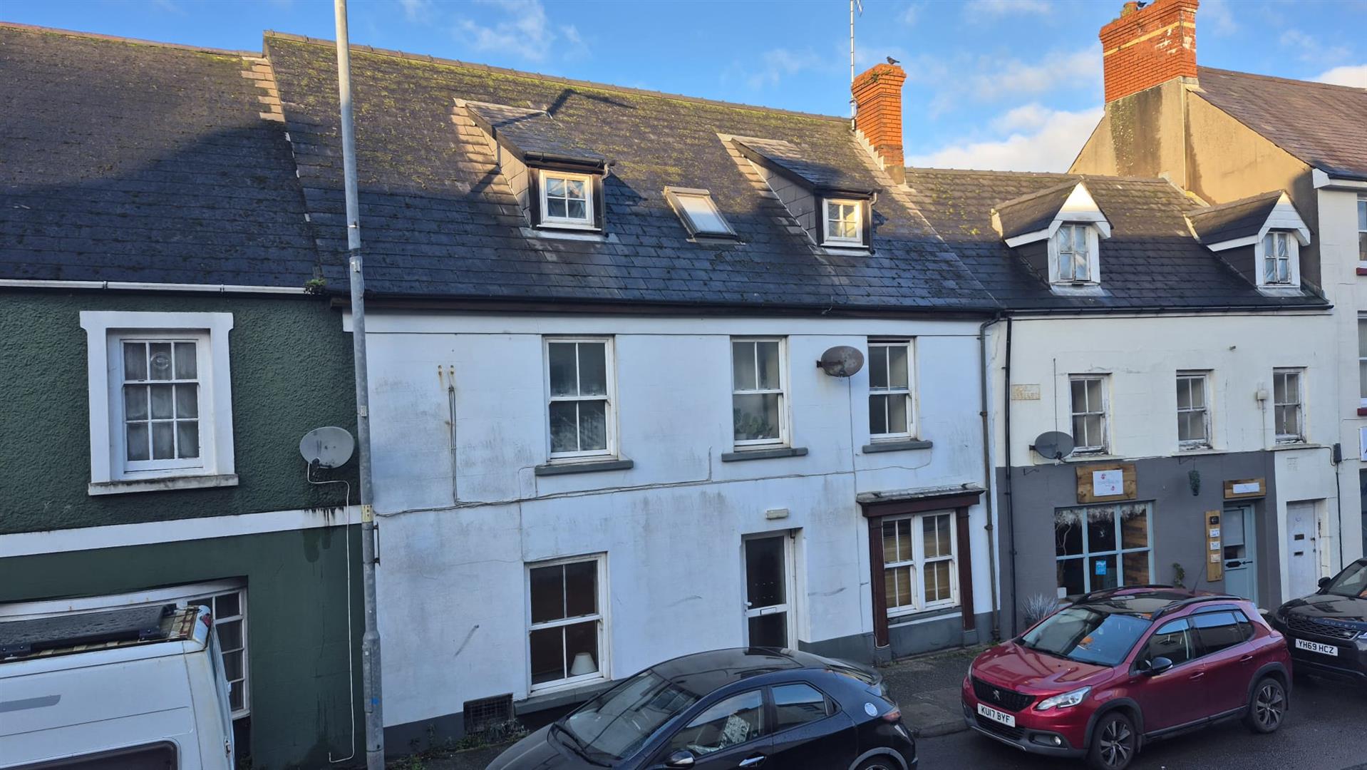 Flat Dew Street in Haverfordwest